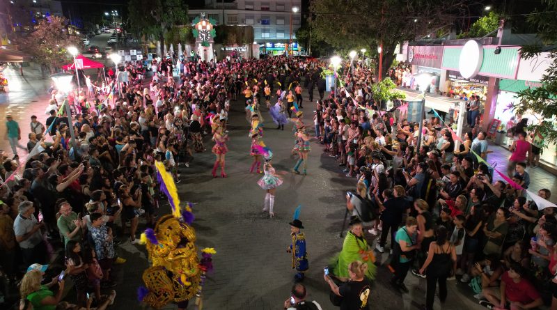 El finde de Carnaval colmó las expectativas en Villa Carlos Paz