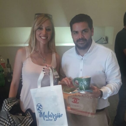 Malargüe entregó presentes al subsecretario García Soria