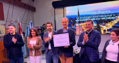 Villa General Belgrano recibió la certificación como pueblo candidato al Best Tourism Villages